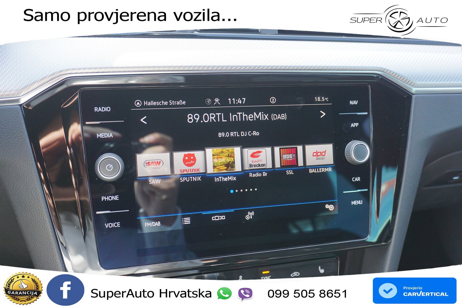 Volkswagen Passat Variant 1.5 TSI (150 KS) DSG ACT R-Line LED+GR SJED+ACC