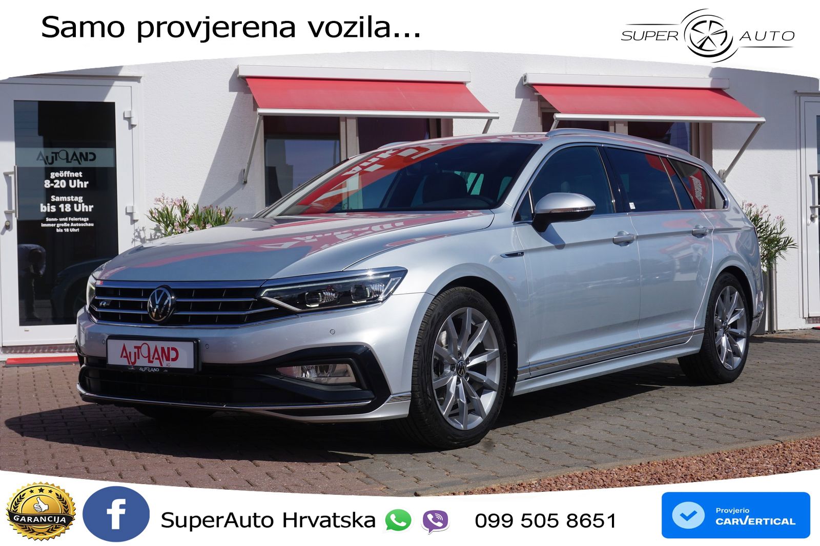 Volkswagen Passat Variant 1.5 TSI (150 KS) DSG ACT R-Line LED+GR SJED+ACC