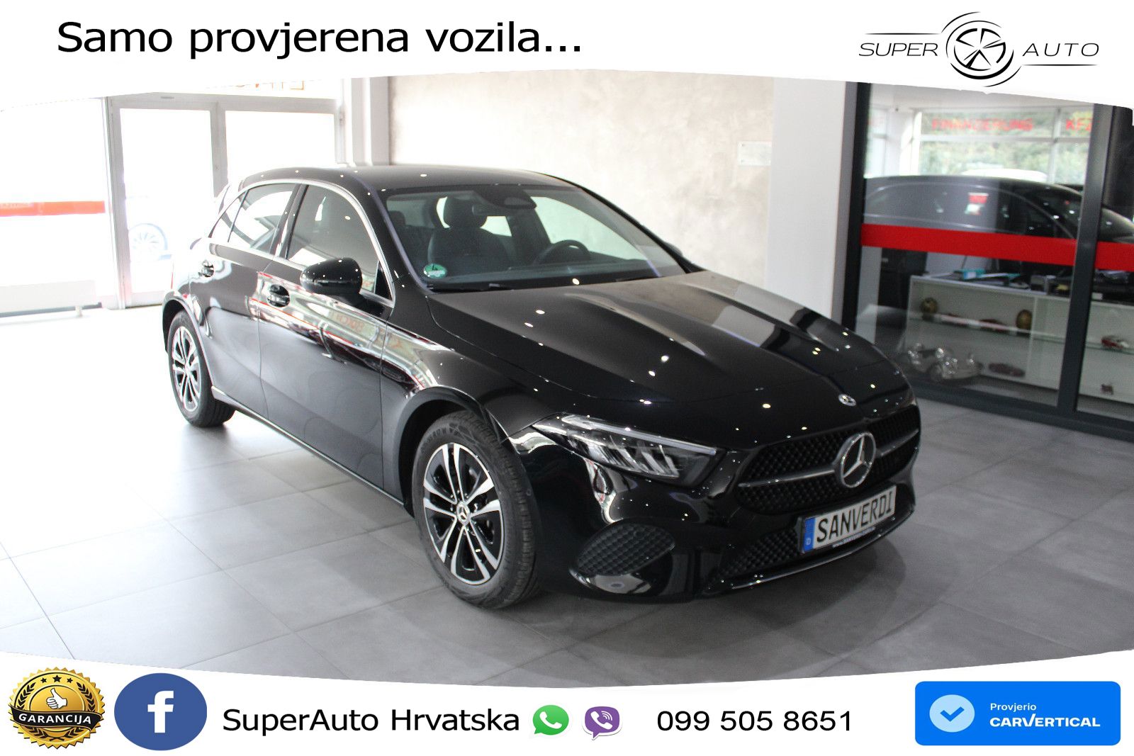 Mercedes-Benz A 200 7G-DCT LED+GR SJED+ACC