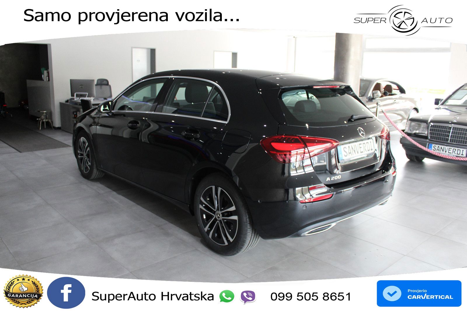 Mercedes-Benz A 200 7G-DCT LED+GR SJED+ACC