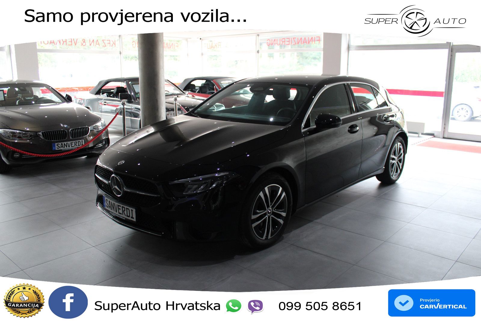 Mercedes-Benz A 200 7G-DCT LED+GR SJED+ACC