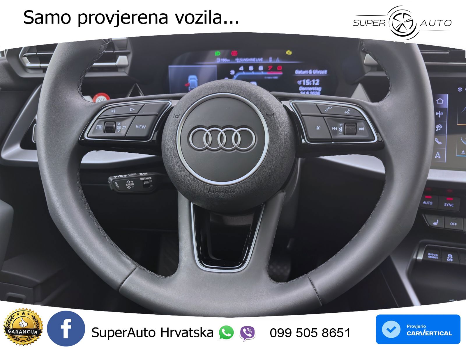 Audi A3 Sportback 30 TFSI (116 KS) Mild Hybrid S tronic LED+GR SJED+ACC