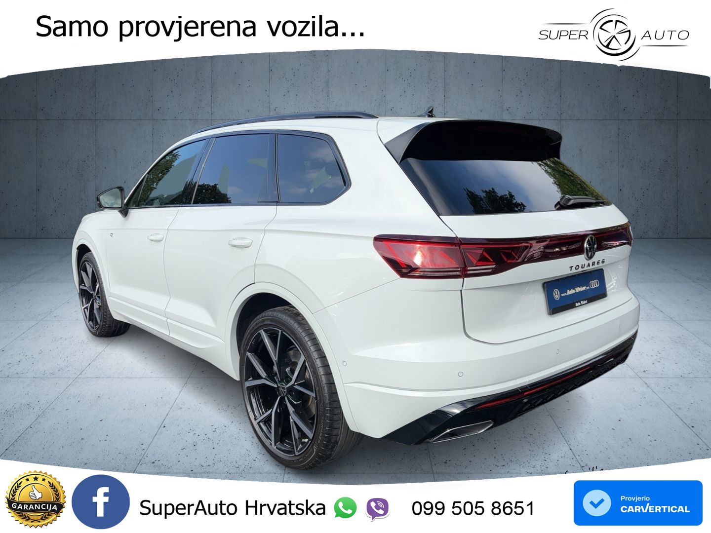 Volkswagen Touareg 3.0 V6 TDI (286 KS) 4MOTION Tiptronic R-Line ZRAČNI+ACC+GR SJED+KAM+PANO