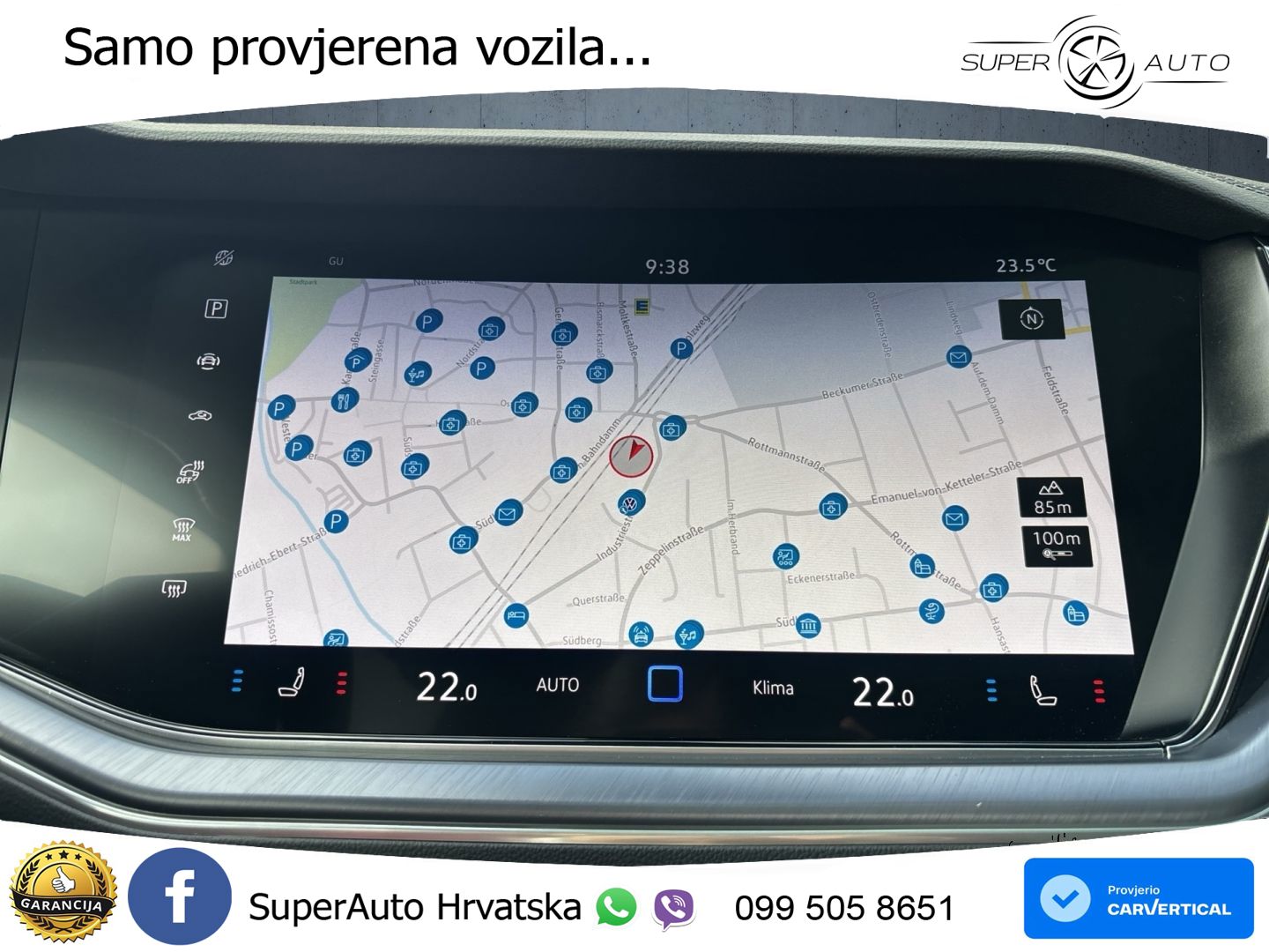 Volkswagen Touareg 3.0 V6 TDI (286 KS) 4MOTION Tiptronic R-Line ZRAČNI+ACC+GR SJED+KAM+PANO