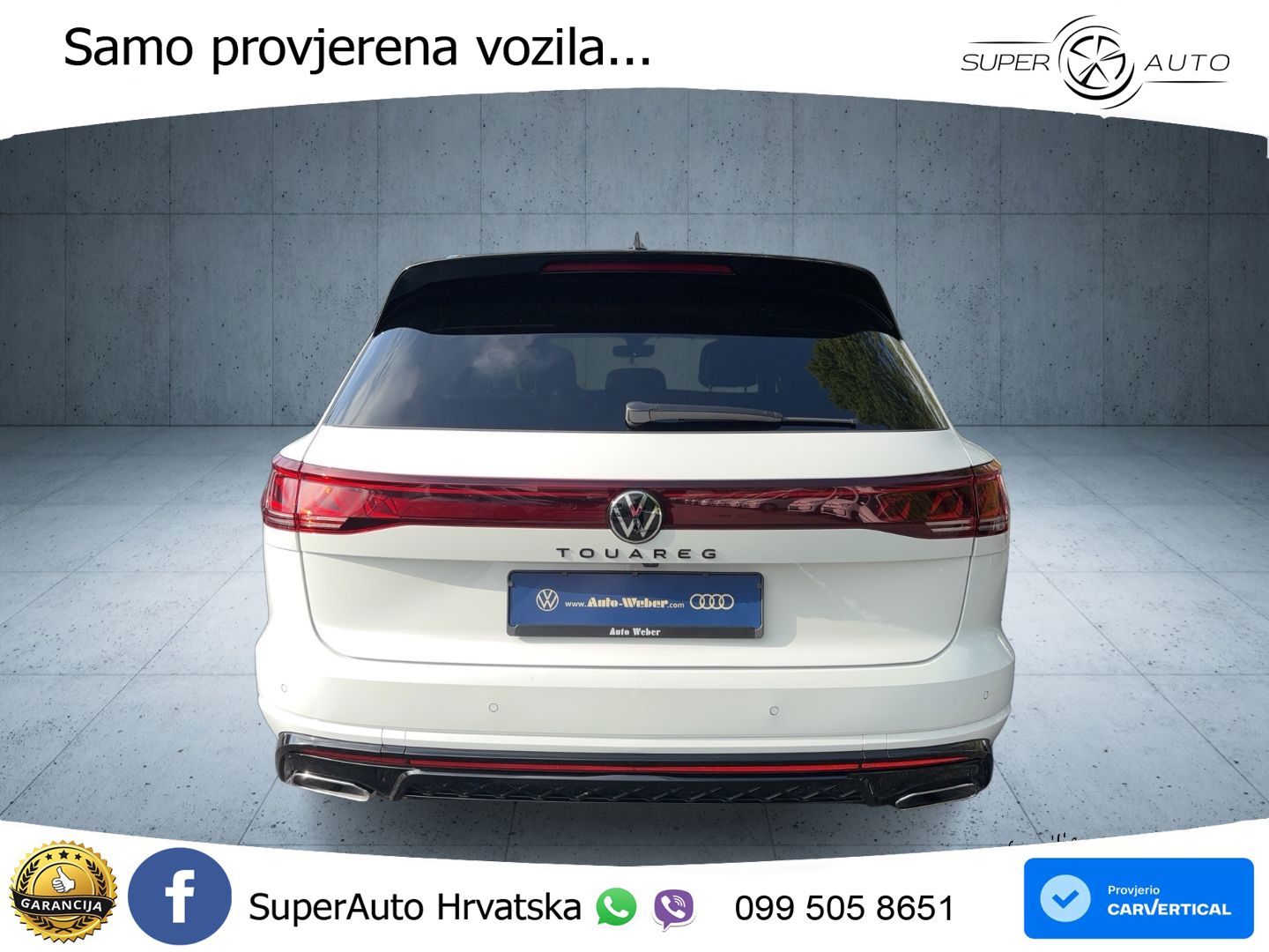 Volkswagen Touareg 3.0 V6 TDI (286 KS) 4MOTION Tiptronic R-Line ZRAČNI+ACC+GR SJED+KAM+PANO