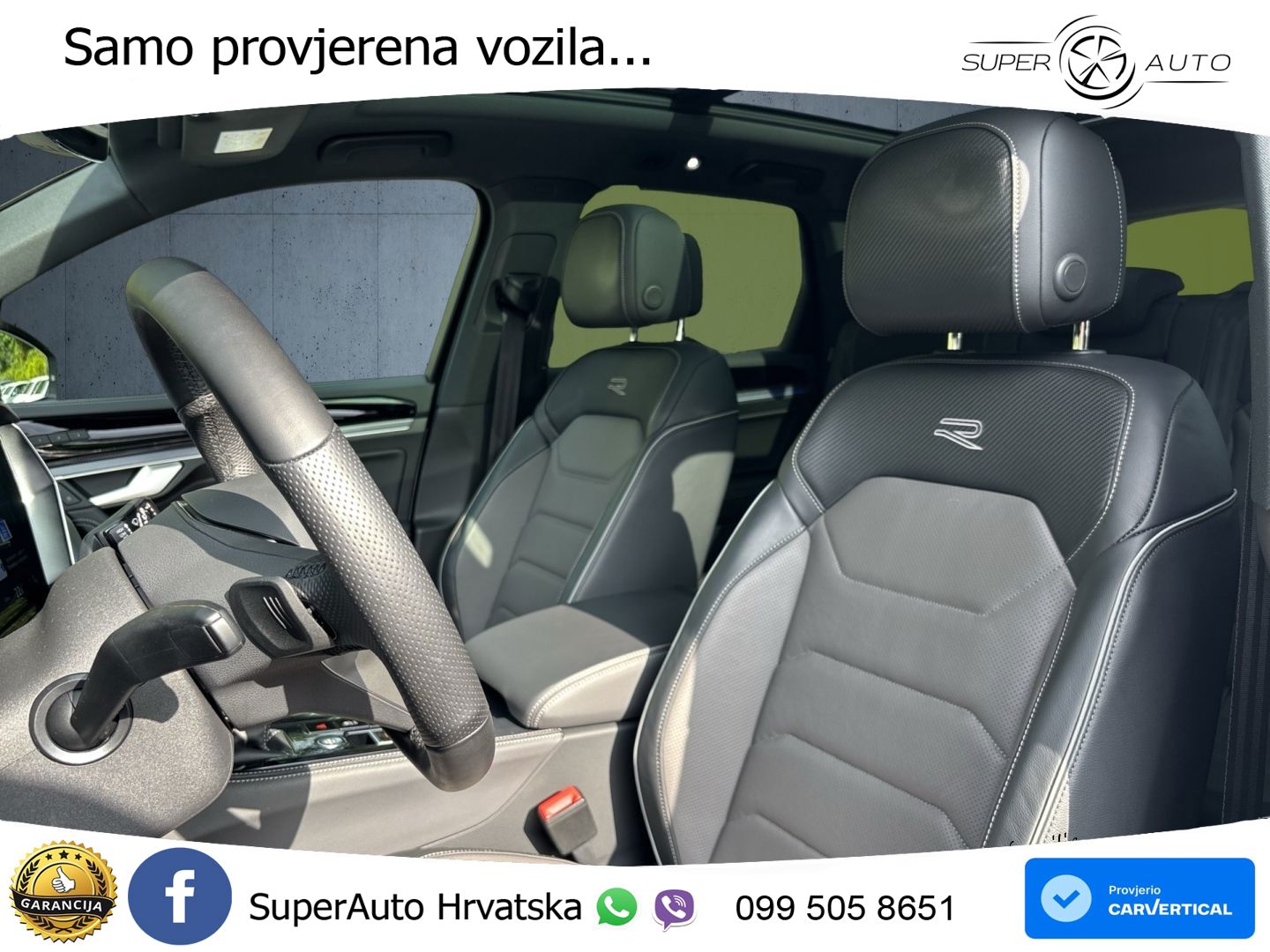 Volkswagen Touareg 3.0 V6 TDI (286 KS) 4MOTION Tiptronic R-Line ZRAČNI+ACC+GR SJED+KAM+PANO