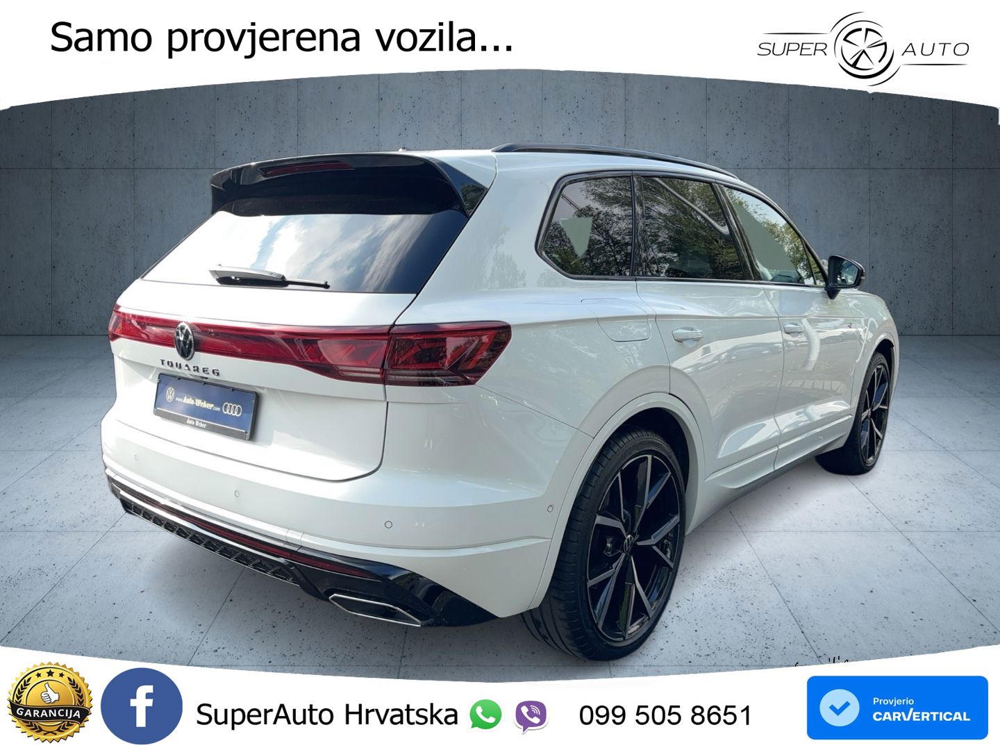 Volkswagen Touareg 3.0 V6 TDI (286 KS) 4MOTION Tiptronic R-Line ZRAČNI+ACC+GR SJED+KAM+PANO