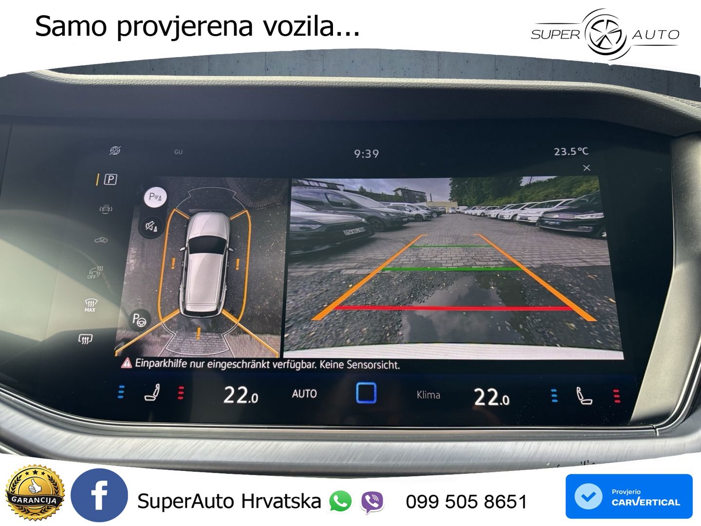 Volkswagen Touareg 3.0 V6 TDI (286 KS) 4MOTION Tiptronic R-Line ZRAČNI+ACC+GR SJED+KAM+PANO