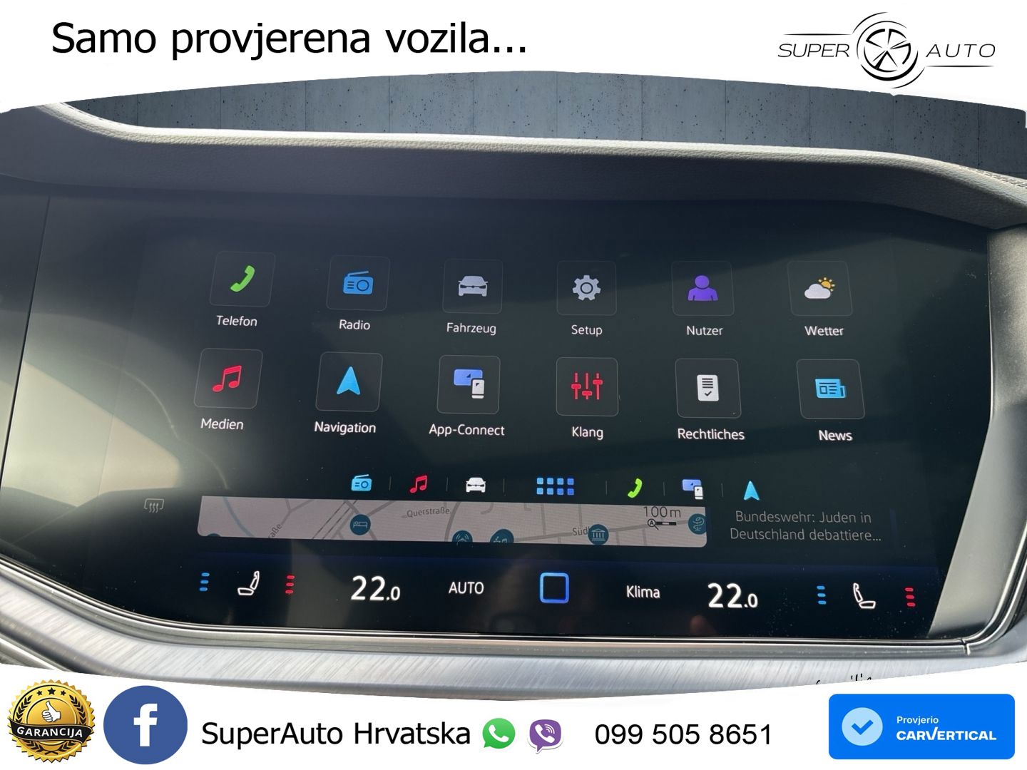 Volkswagen Touareg 3.0 V6 TDI (286 KS) 4MOTION Tiptronic R-Line ZRAČNI+ACC+GR SJED+KAM+PANO
