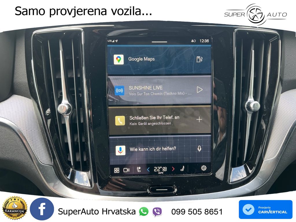 Volvo V60 2.0 B4 Benzin DCT LED+GR SJED+ACC