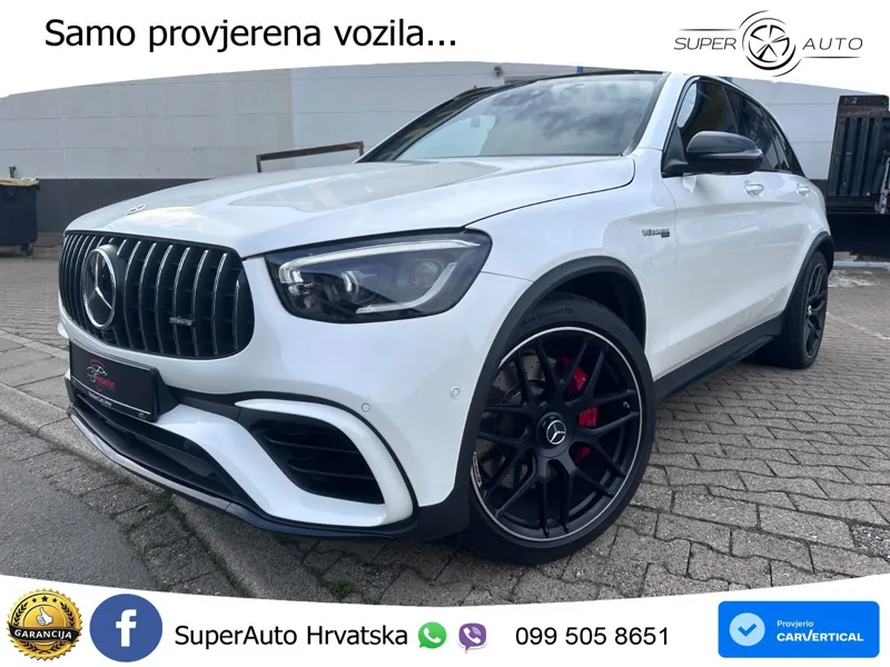 Mercedes AMG GLC 63 S V8 (510 KS) 4MATIC+ MCT LED+GR SJED+ACC