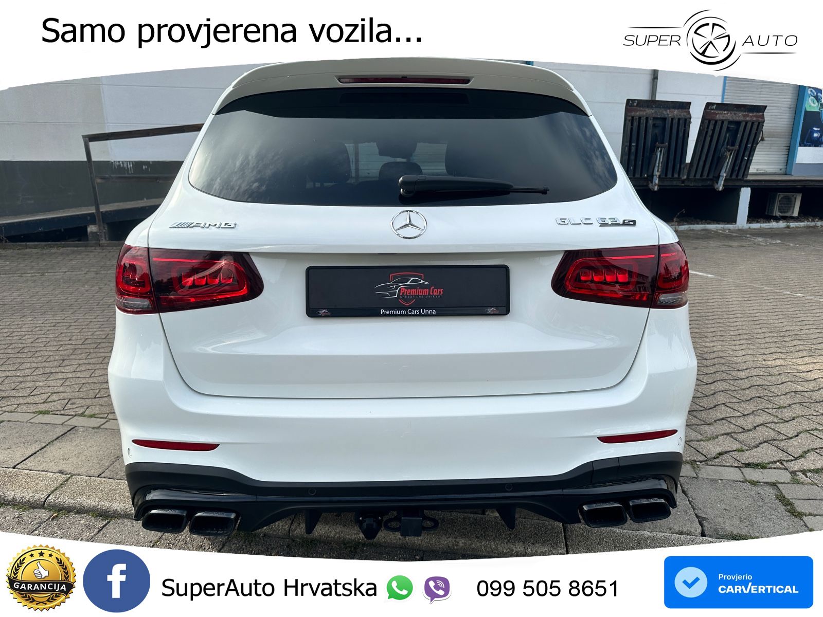 Mercedes AMG GLC 63 S V8 (510 KS) 4MATIC+ MCT LED+GR SJED+ACC