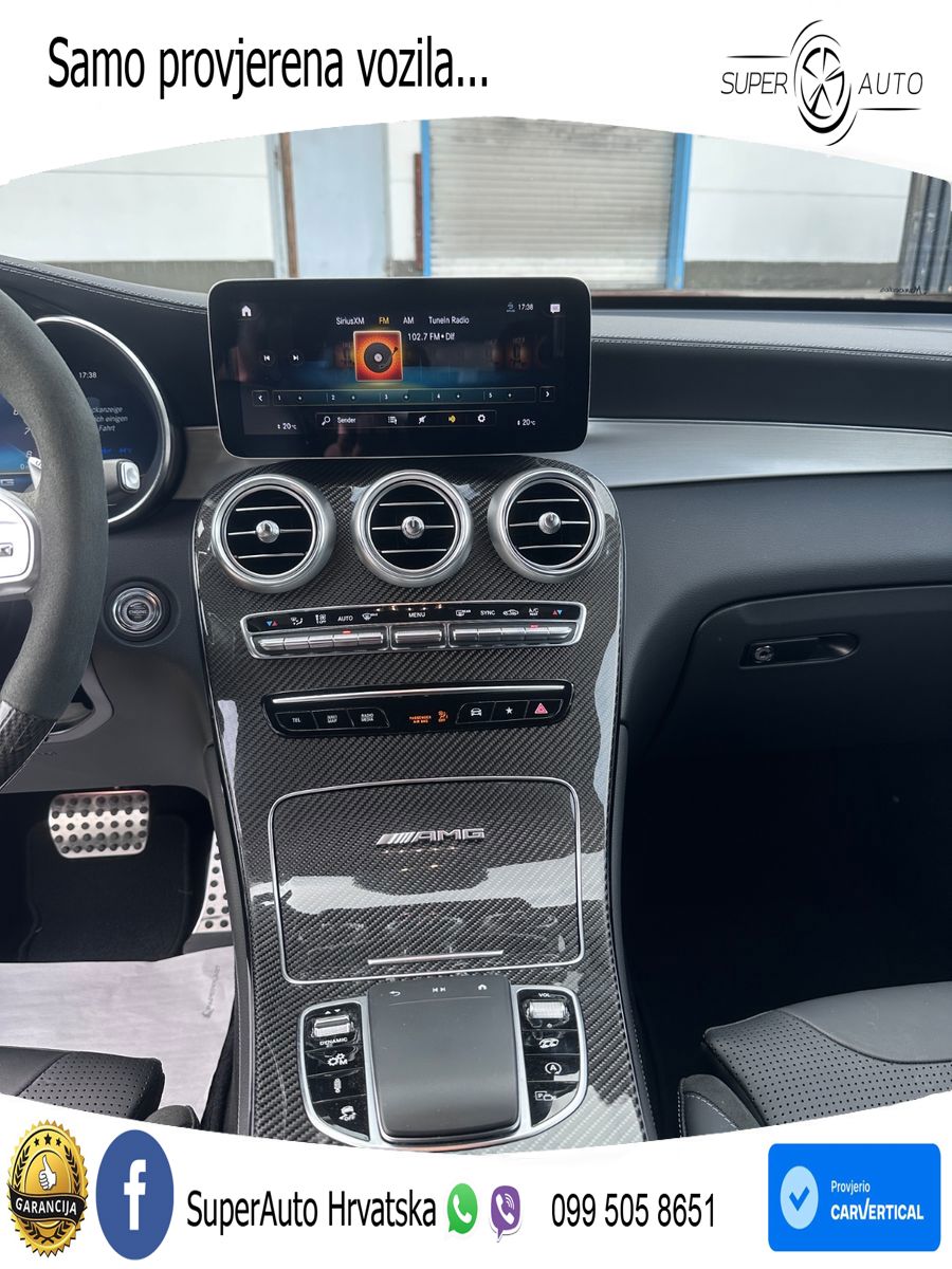 Mercedes AMG GLC 63 S V8 (510 KS) 4MATIC+ MCT LED+GR SJED+ACC