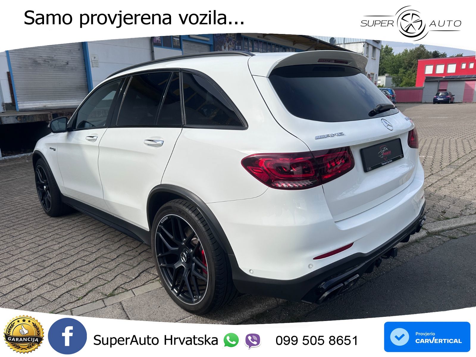 Mercedes AMG GLC 63 S V8 (510 KS) 4MATIC+ MCT LED+GR SJED+ACC