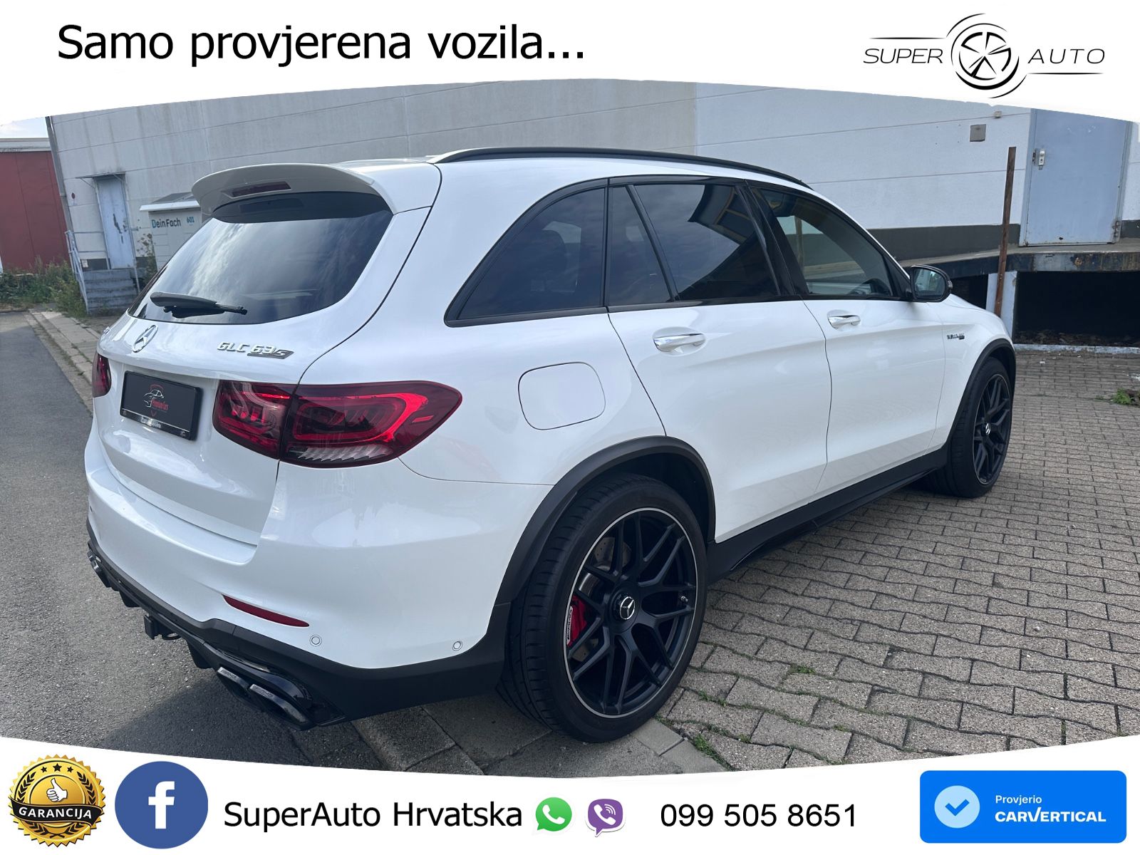 Mercedes AMG GLC 63 S V8 (510 KS) 4MATIC+ MCT LED+GR SJED+ACC