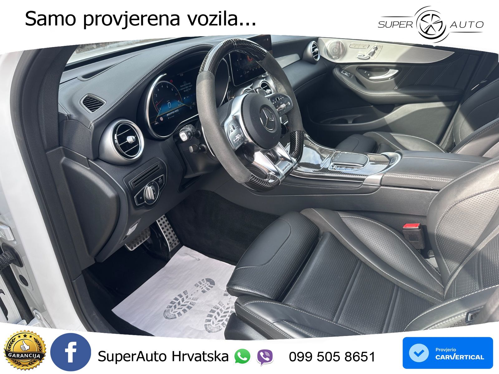 Mercedes AMG GLC 63 S V8 (510 KS) 4MATIC+ MCT LED+GR SJED+ACC