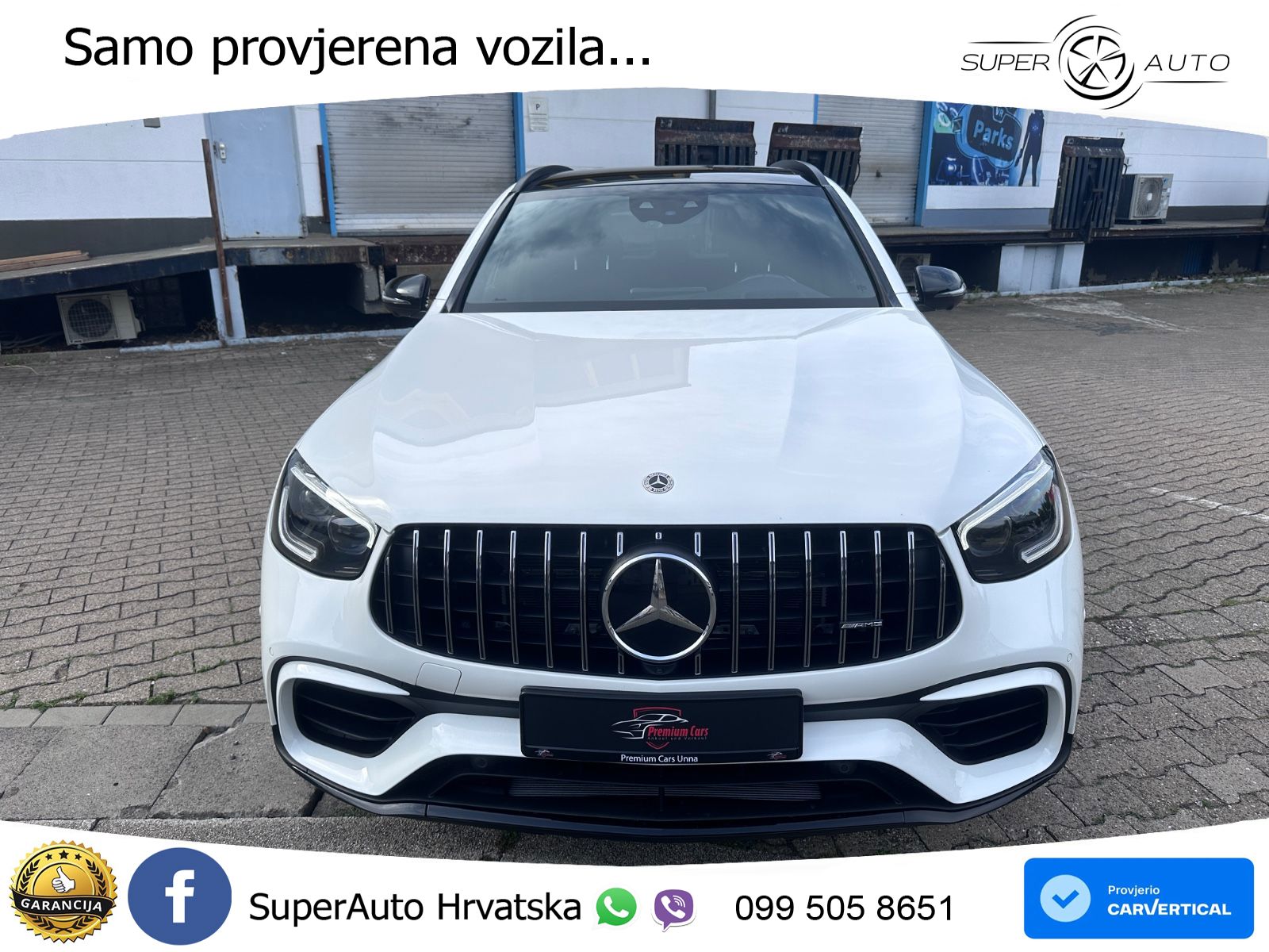 Mercedes AMG GLC 63 S V8 (510 KS) 4MATIC+ MCT LED+GR SJED+ACC