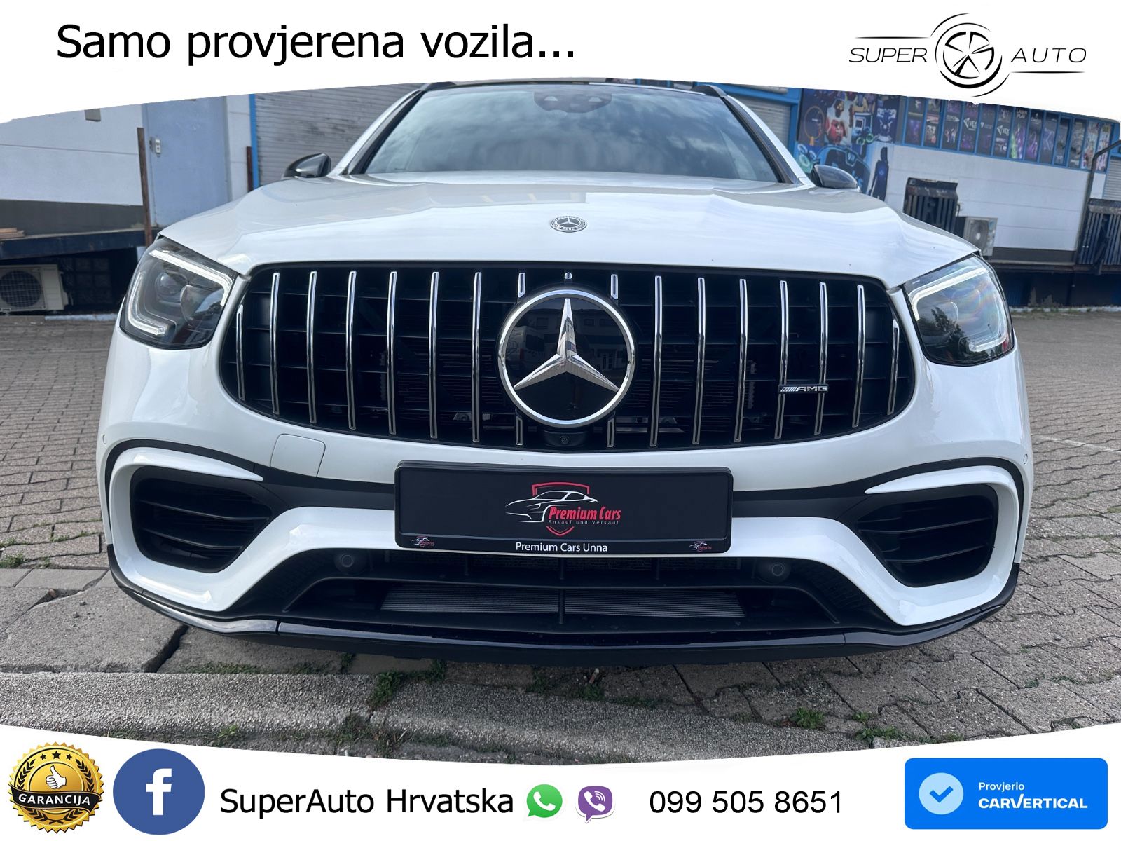 Mercedes AMG GLC 63 S V8 (510 KS) 4MATIC+ MCT LED+GR SJED+ACC