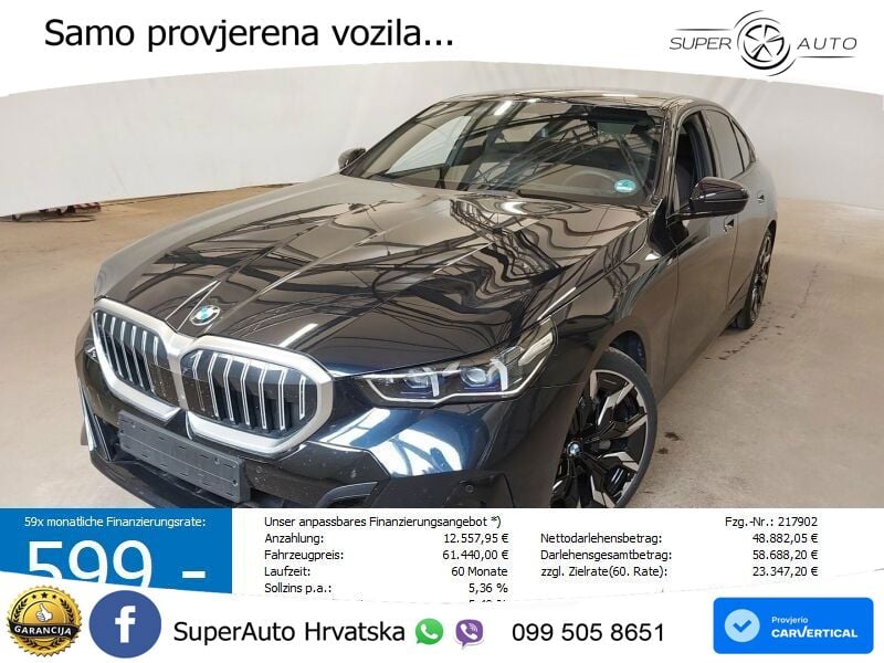 BMW 540d (303 KS) xDrive Steptronic M Sport LED+GR SJED+ACC