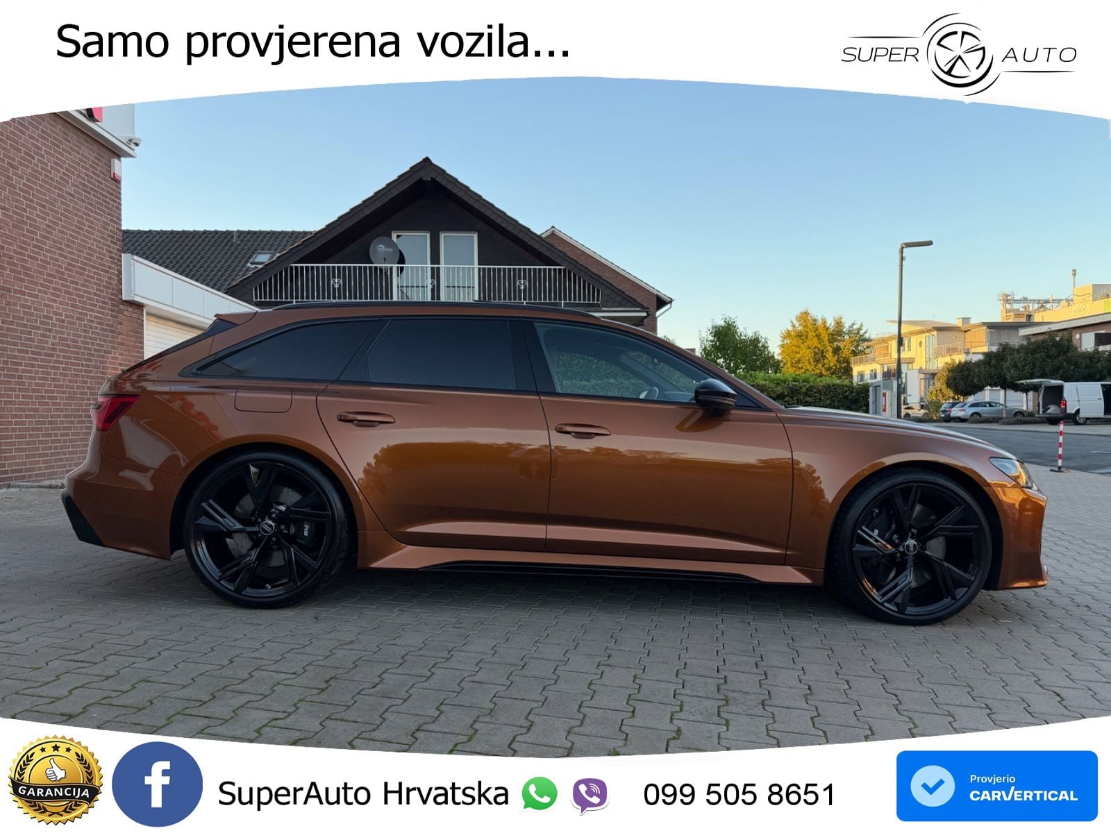Audi RS6 Avant 4.0 TFSI V8 (600 KS) quattro Tiptronic ZRAČNI+ACC+GR SJED+KAM+PANO