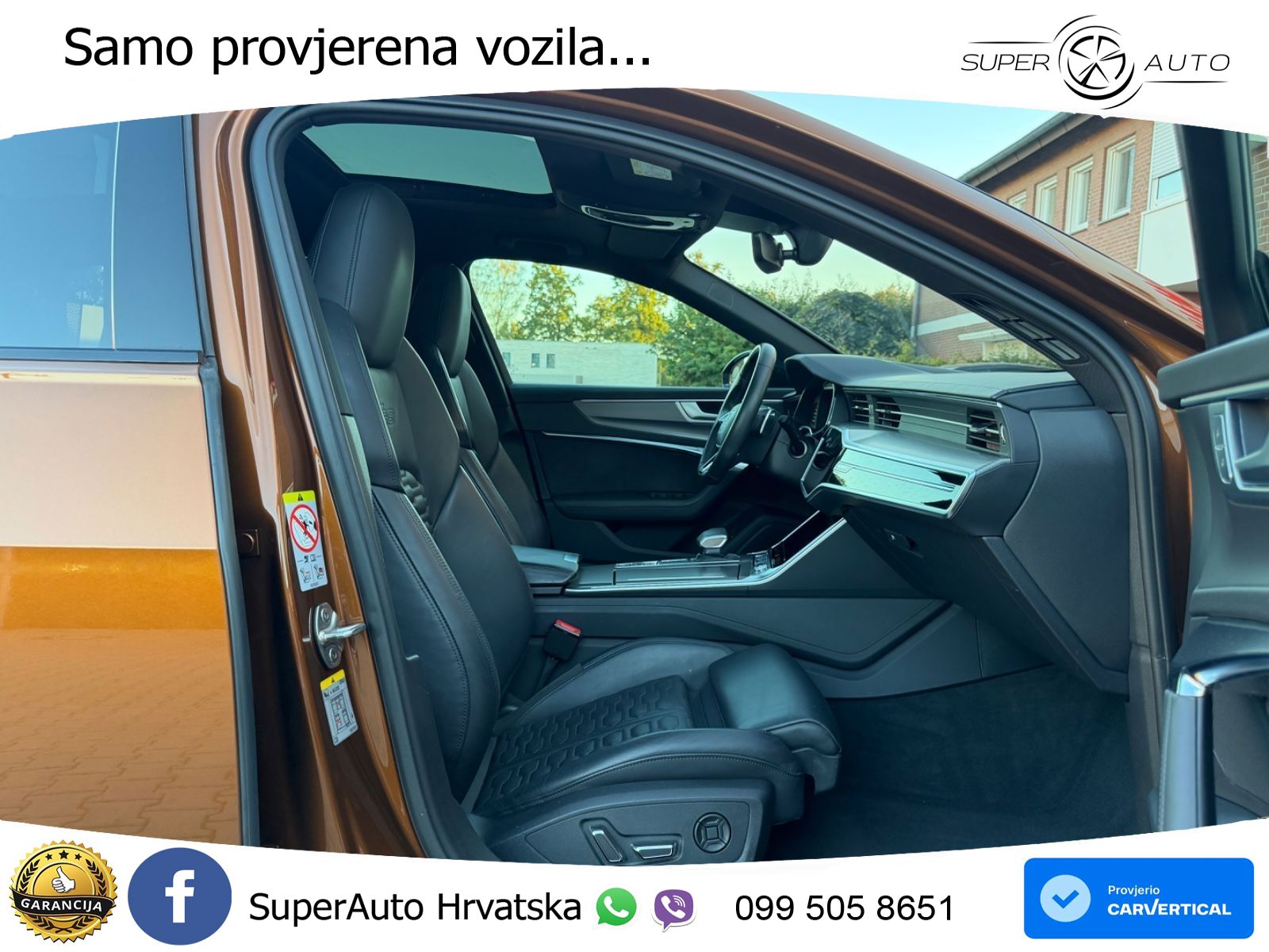 Audi RS6 Avant 4.0 TFSI V8 (600 KS) quattro Tiptronic ZRAČNI+ACC+GR SJED+KAM+PANO