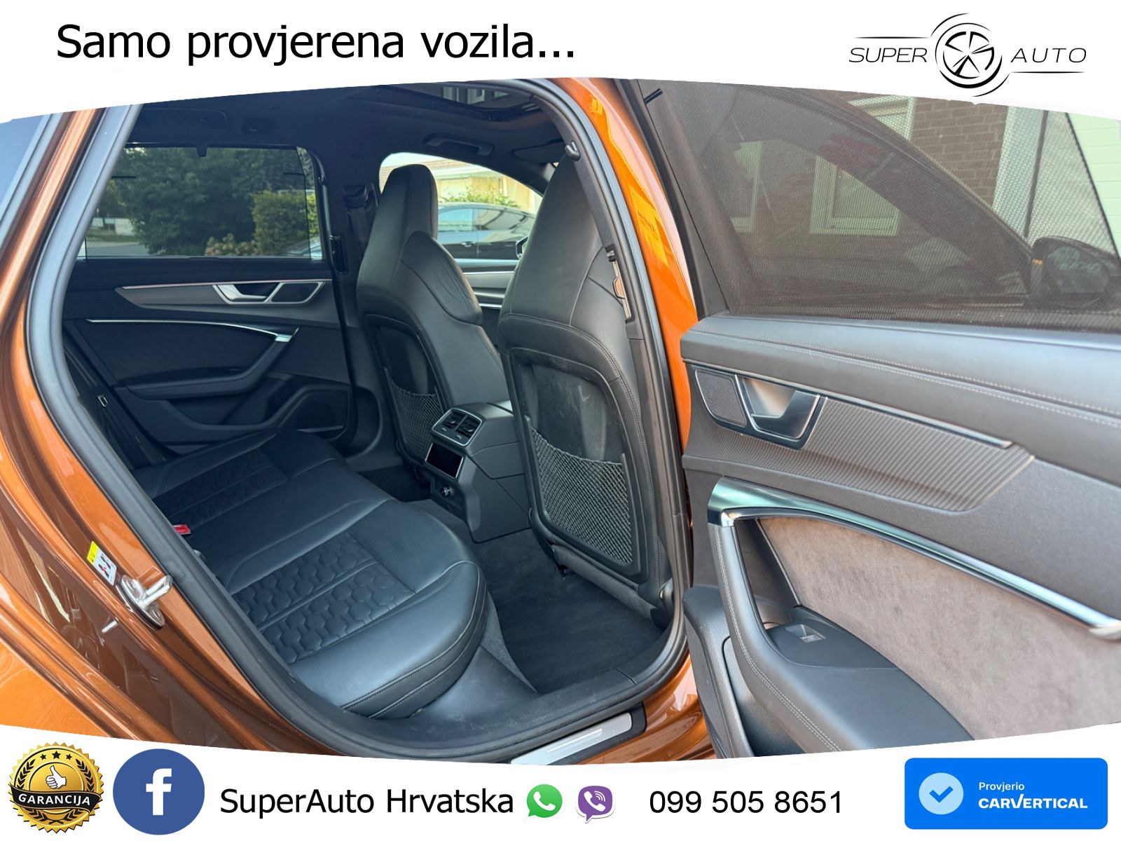 Audi RS6 Avant 4.0 TFSI V8 (600 KS) quattro Tiptronic ZRAČNI+ACC+GR SJED+KAM+PANO