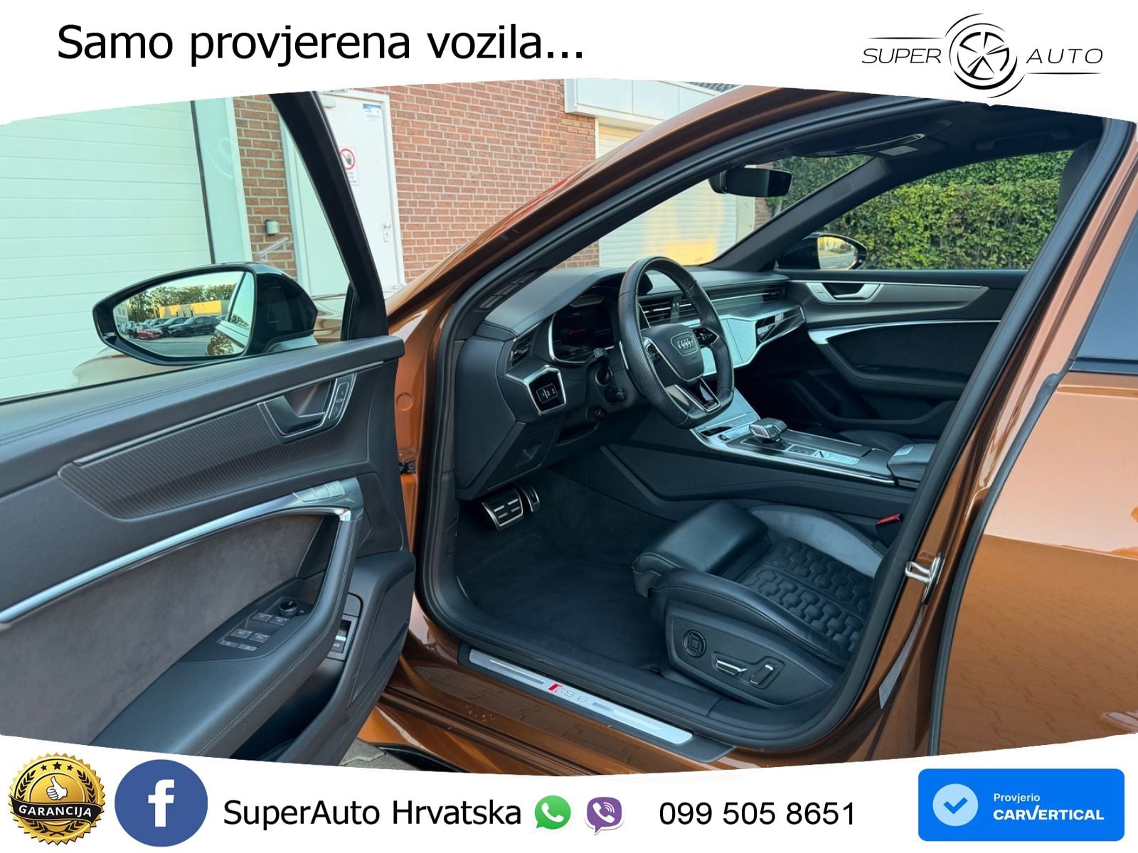 Audi RS6 Avant 4.0 TFSI V8 (600 KS) quattro Tiptronic ZRAČNI+ACC+GR SJED+KAM+PANO