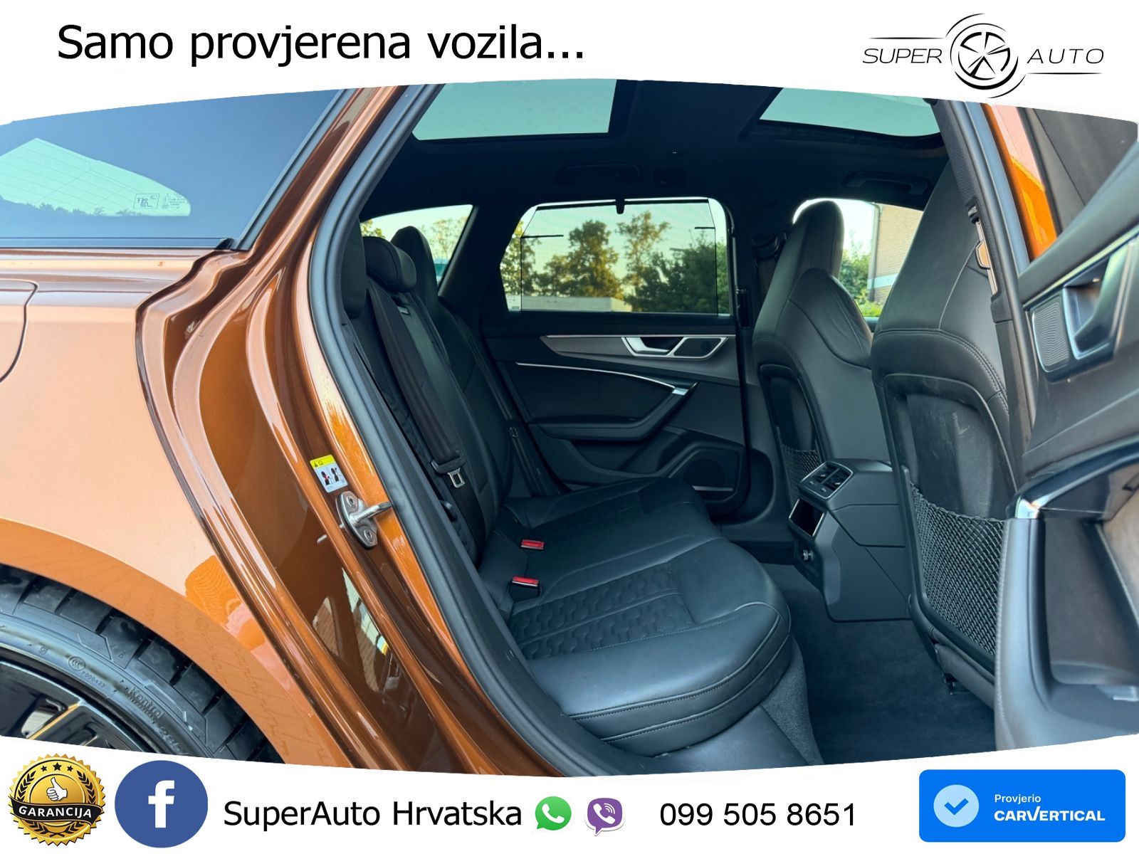 Audi RS6 Avant 4.0 TFSI V8 (600 KS) quattro Tiptronic ZRAČNI+ACC+GR SJED+KAM+PANO