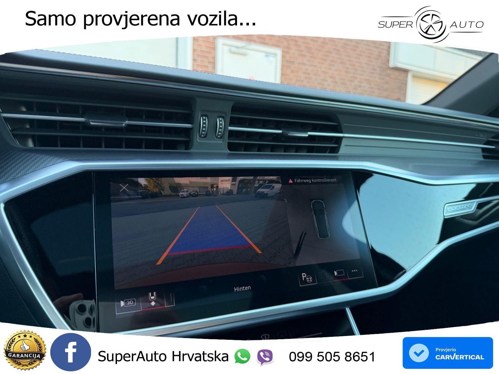 Audi RS6 Avant 4.0 TFSI V8 (600 KS) quattro Tiptronic ZRAČNI+ACC+GR SJED+KAM+PANO
