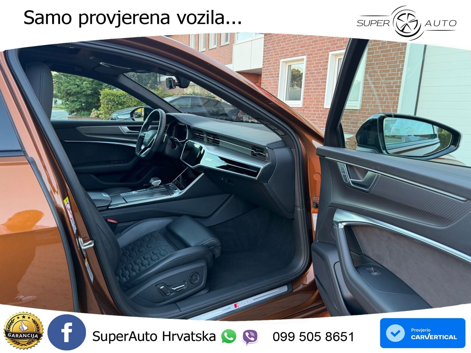 Audi RS6 Avant 4.0 TFSI V8 (600 KS) quattro Tiptronic ZRAČNI+ACC+GR SJED+KAM+PANO
