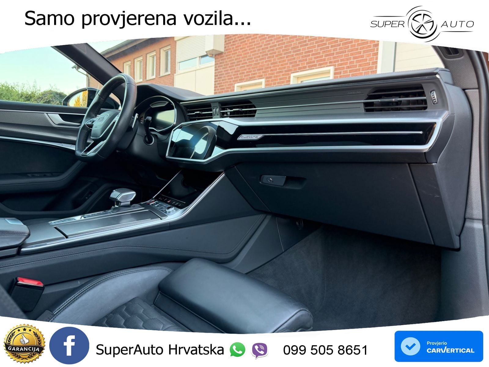 Audi RS6 Avant 4.0 TFSI V8 (600 KS) quattro Tiptronic ZRAČNI+ACC+GR SJED+KAM+PANO