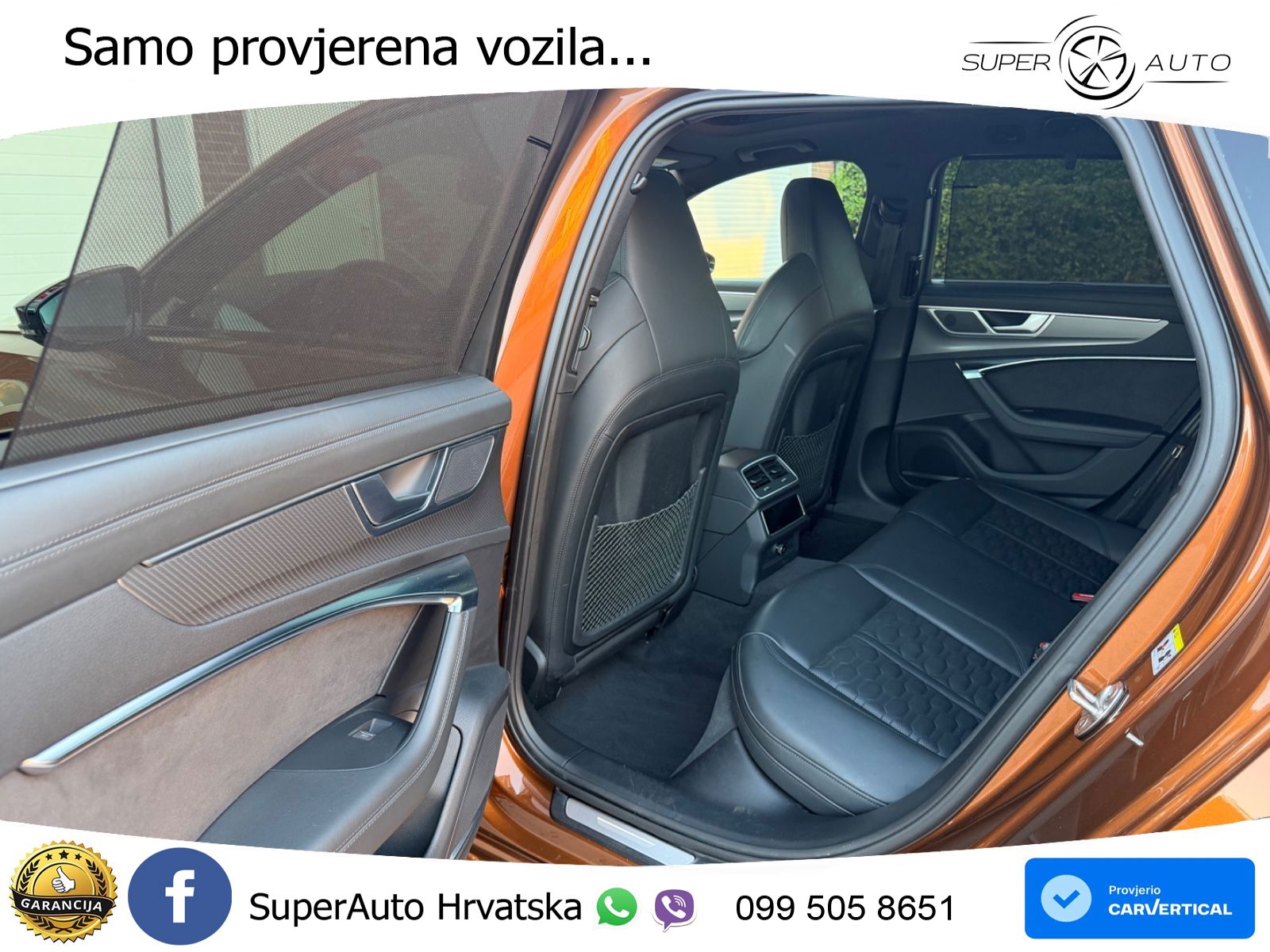 Audi RS6 Avant 4.0 TFSI V8 (600 KS) quattro Tiptronic ZRAČNI+ACC+GR SJED+KAM+PANO