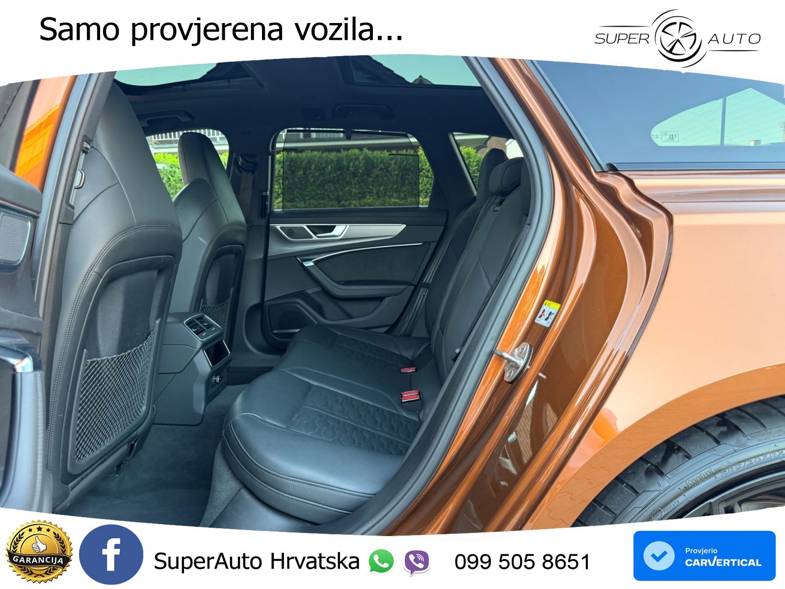 Audi RS6 Avant 4.0 TFSI V8 (600 KS) quattro Tiptronic ZRAČNI+ACC+GR SJED+KAM+PANO