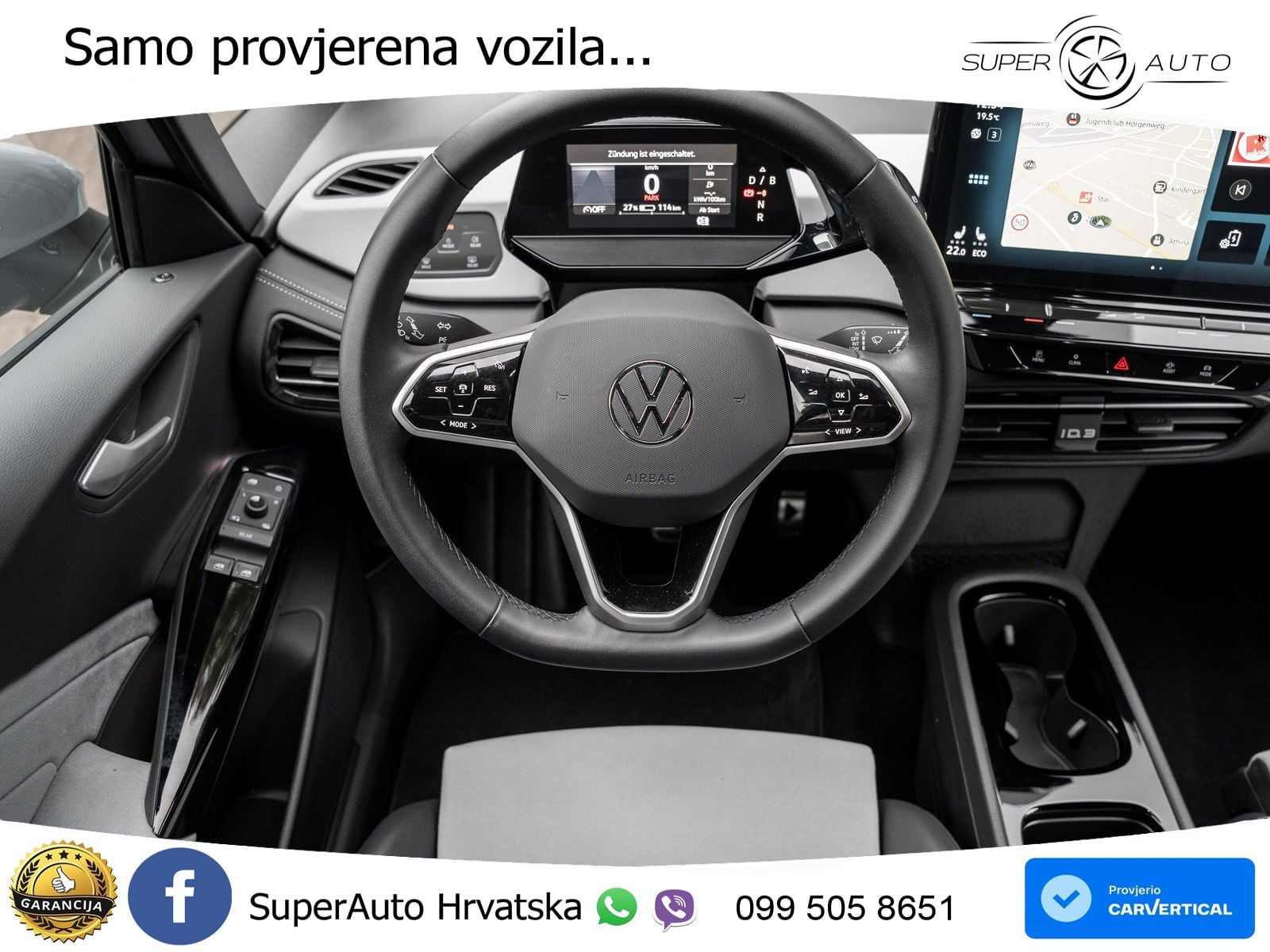 Volkswagen ID.3 Pro 62 kWh (204 KS) LED+GR SJED+ACC