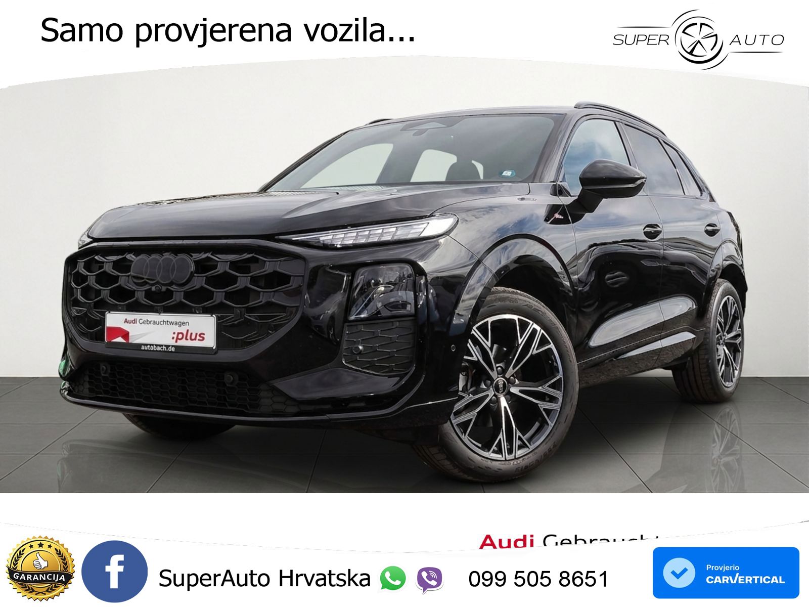 Audi Q3 1.5 TFSI (150 KS) S tronic S line LED+GR SJED+ACC