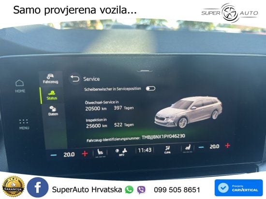 Škoda Octavia Combi 2.0 TDI (150 KS)