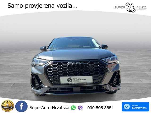 Audi Q3 Sportback 40 TDI (193 KS) quattro S tronic S line LED+GR SJED+ACC