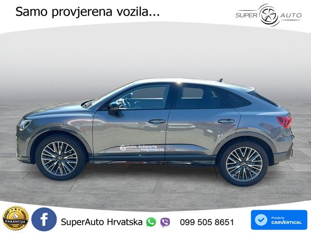 Audi Q3 Sportback 40 TDI (193 KS) quattro S tronic S line LED+GR SJED+ACC