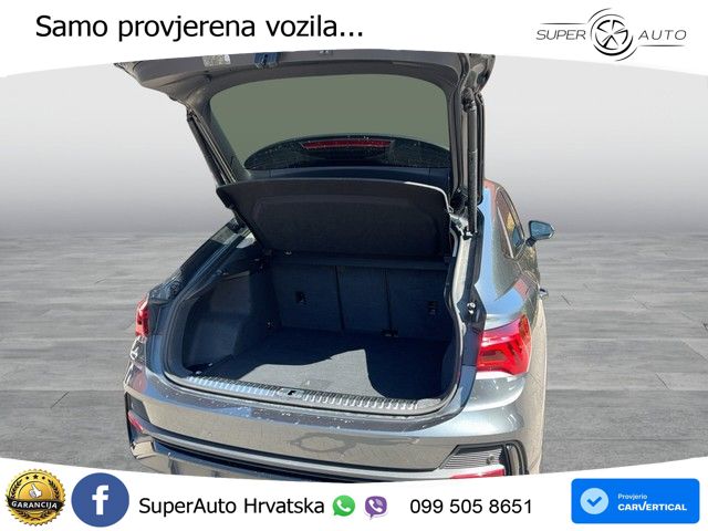 Audi Q3 Sportback 40 TDI (193 KS) quattro S tronic S line LED+GR SJED+ACC