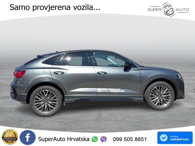 Audi Q3 Sportback 40 TDI (193 KS) quattro S tronic S line LED+GR SJED+ACC