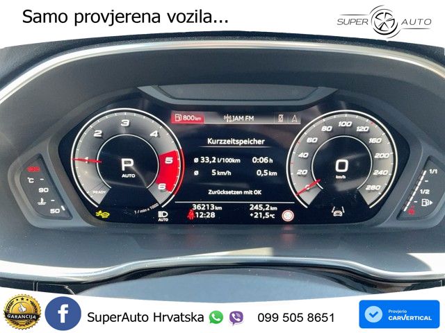Audi Q3 Sportback 40 TDI (193 KS) quattro S tronic S line LED+GR SJED+ACC