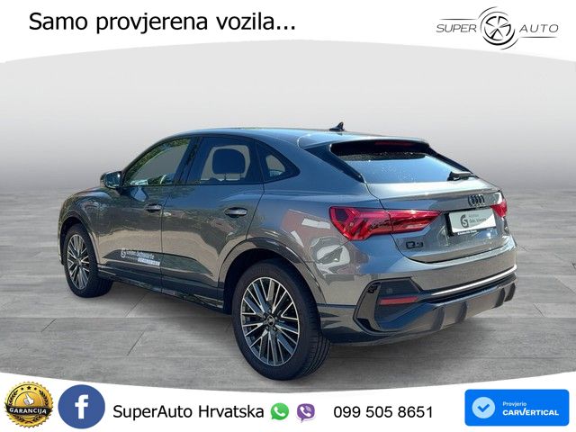 Audi Q3 Sportback 40 TDI (193 KS) quattro S tronic S line LED+GR SJED+ACC