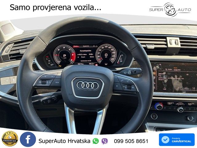 Audi Q3 Sportback 40 TDI (193 KS) quattro S tronic S line LED+GR SJED+ACC