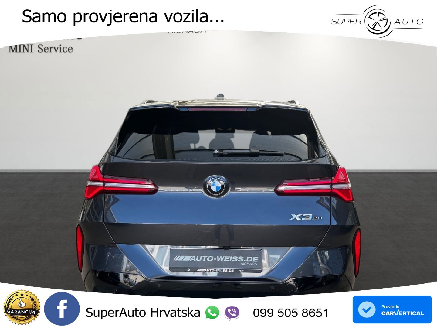 BMW X3 20 xDrive Steptronic M Sport LED+GR SJED+ACC