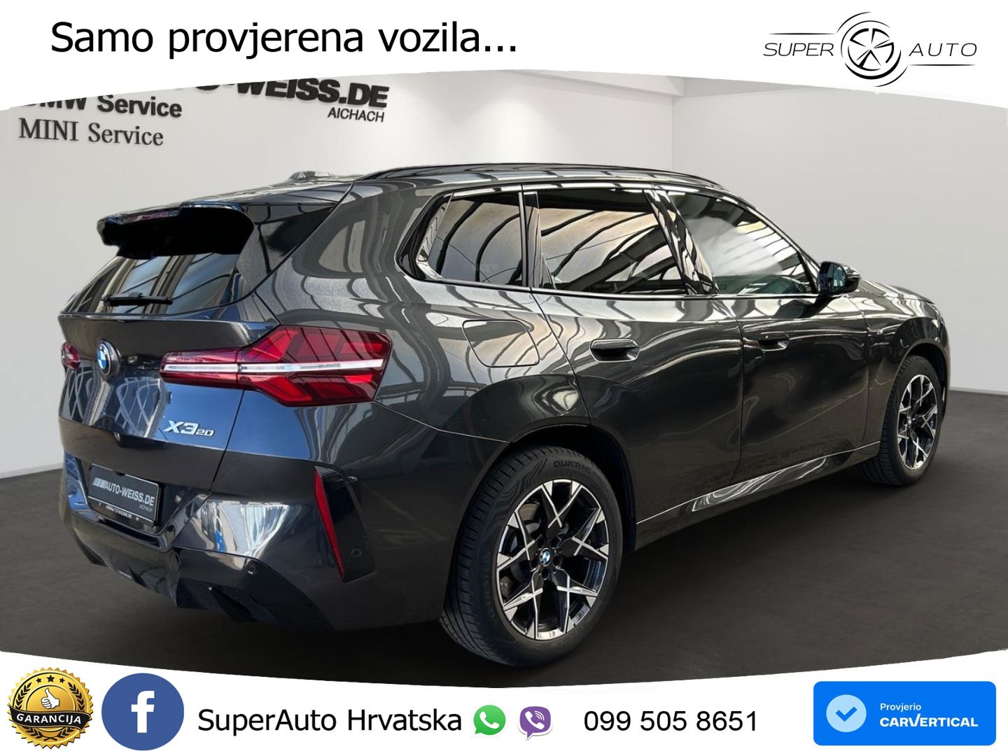 BMW X3 20 xDrive Steptronic M Sport LED+GR SJED+ACC