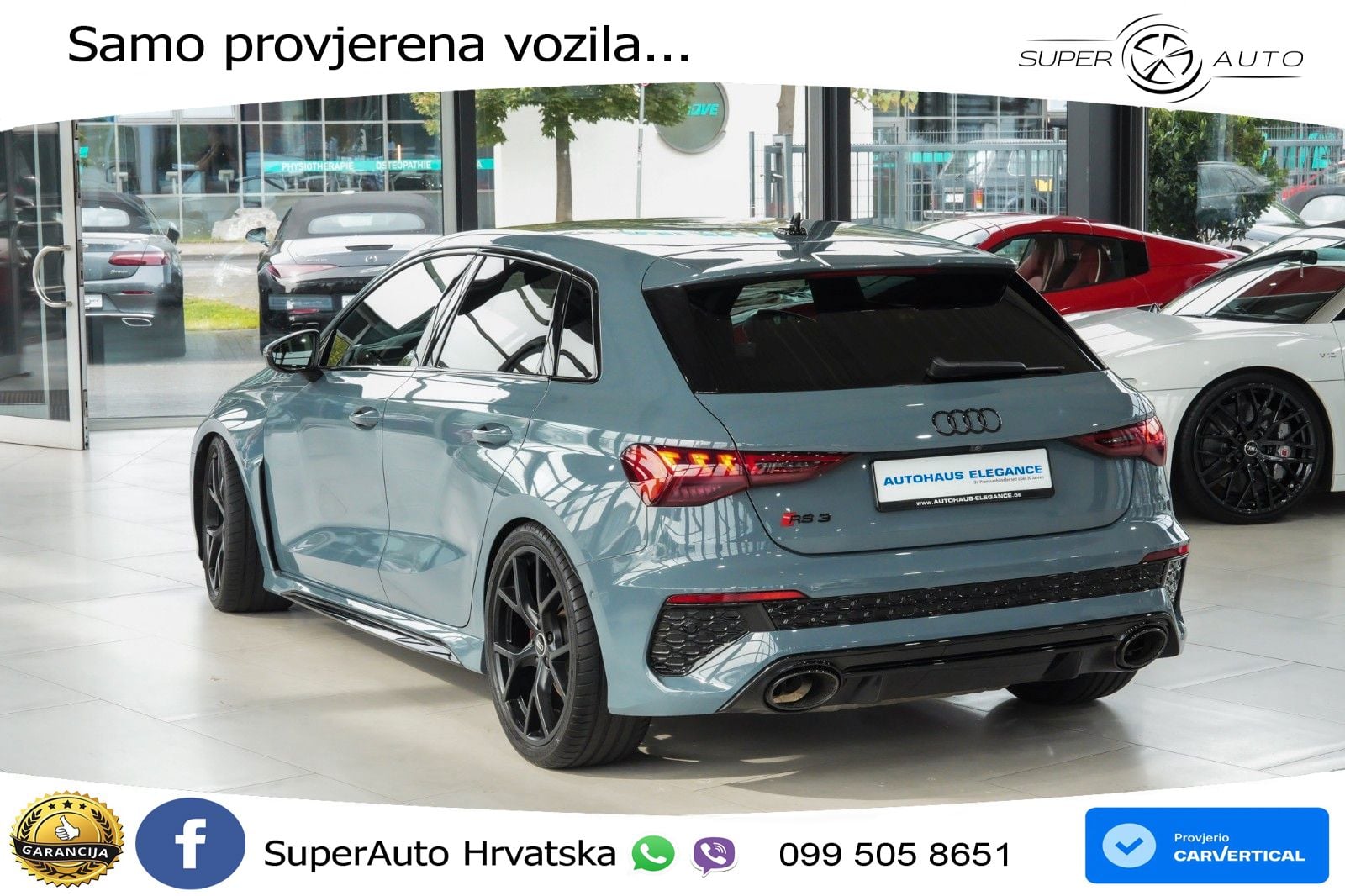 Audi RS3 Sportback 2.5 TFSI (400 KS) quattro S tronic LED+GR SJED+ACC