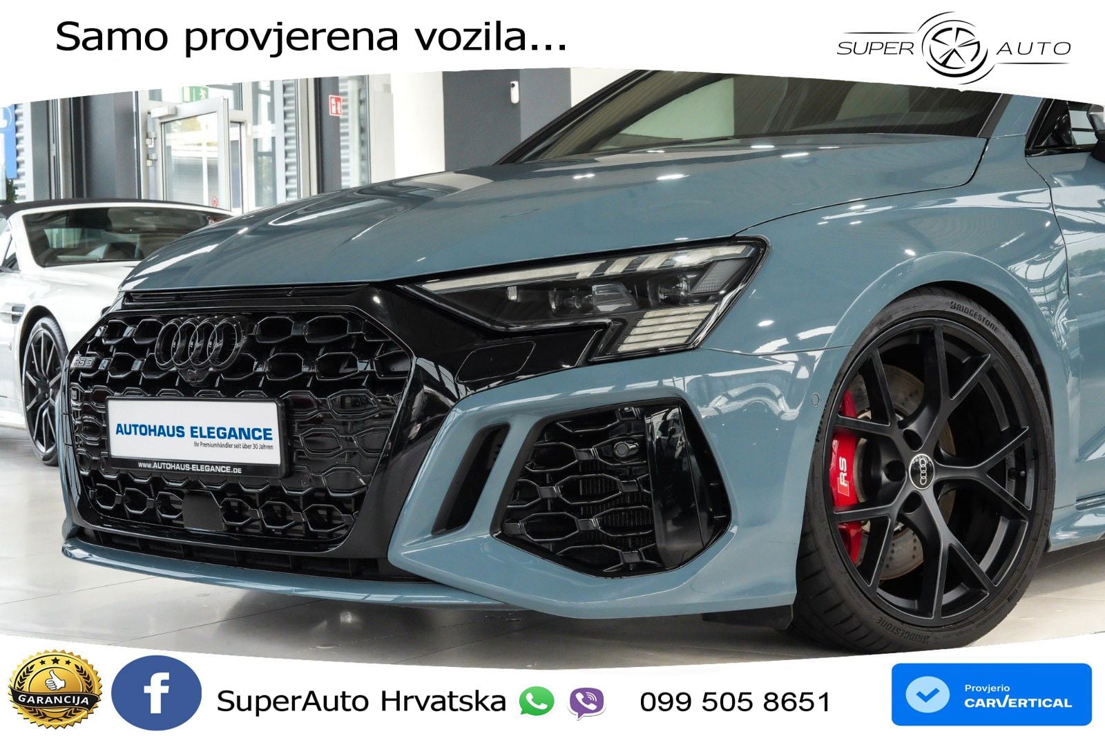 Audi RS3 Sportback 2.5 TFSI (400 KS) quattro S tronic LED+GR SJED+ACC