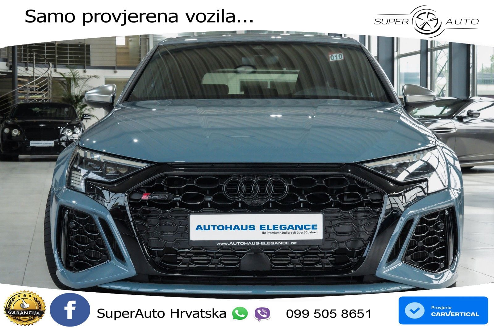 Audi RS3 Sportback 2.5 TFSI (400 KS) quattro S tronic LED+GR SJED+ACC