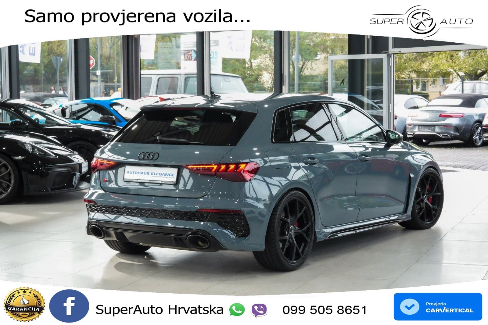 Audi RS3 Sportback 2.5 TFSI (400 KS) quattro S tronic LED+GR SJED+ACC