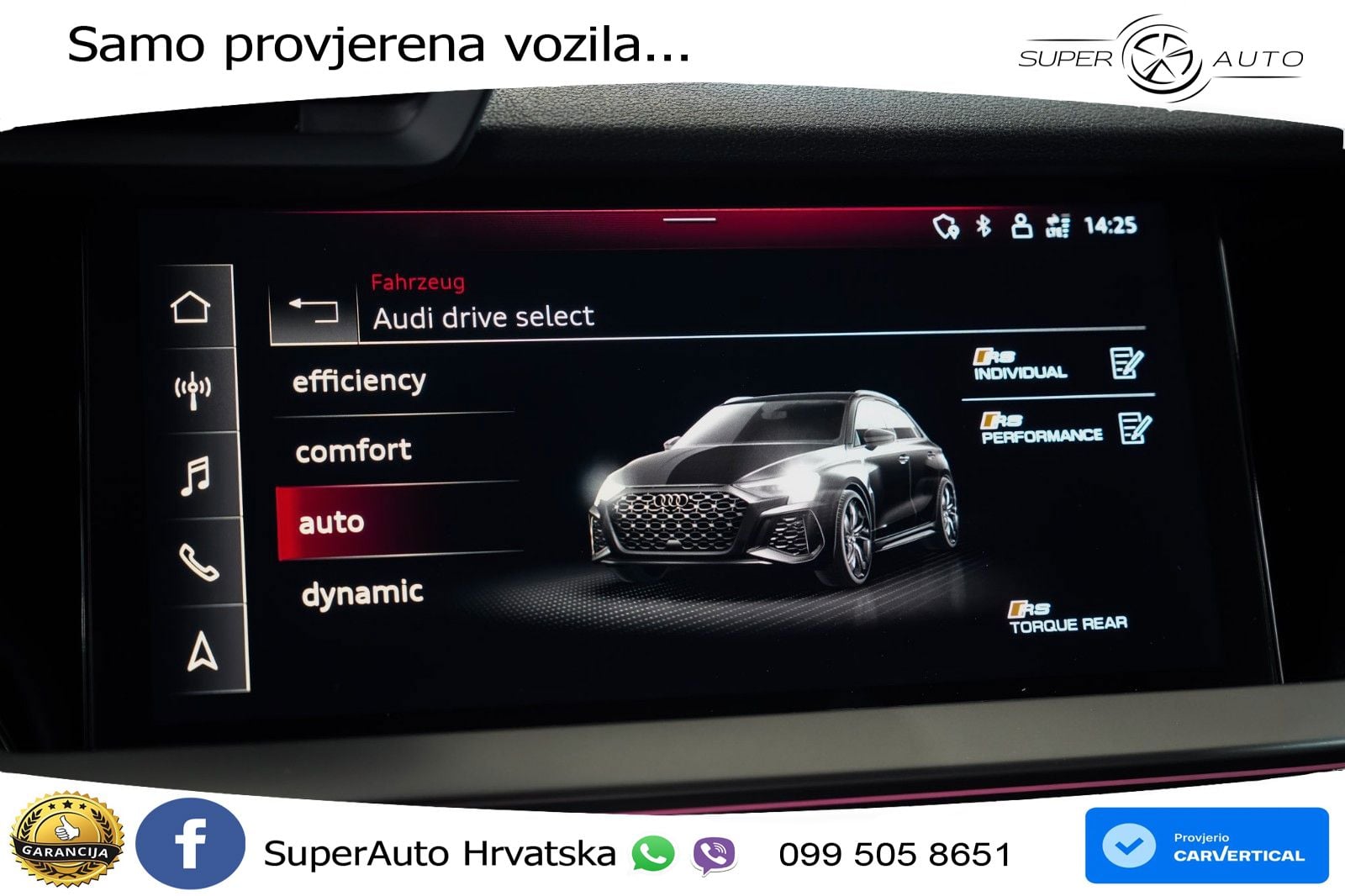 Audi RS3 Sportback 2.5 TFSI (400 KS) quattro S tronic LED+GR SJED+ACC